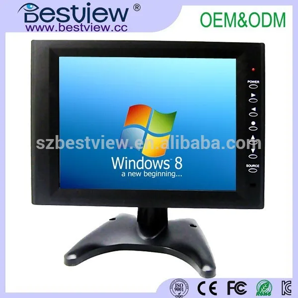 9.7 дюймовый сенсорный экран монитора с ips панели и высокое разрешение 1024x768