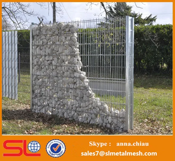 Galfan 2x1x1m Коробчатые габионы покрытие Цинк