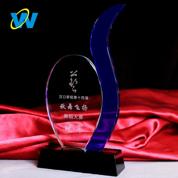 Trophy Manufacturers Creative Crystal Book Trophy Crystal Diamond Gift Award Customized Size Music Glass/Acrylic Trophy Medal