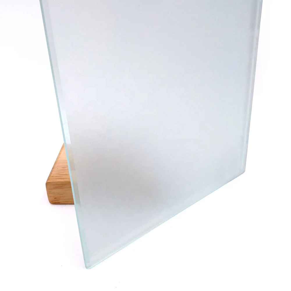6mm 8mm clear frosted tempered glass for kitchen cabinet doors and office partition