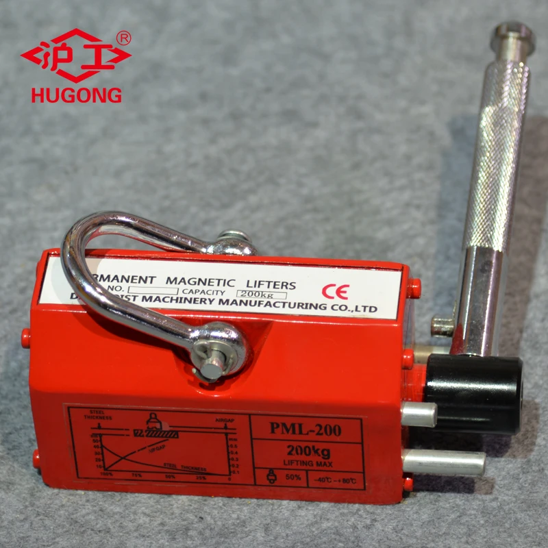 Маленький строительный подъемный инструмент, Магнитный подъемник 600 кг