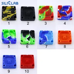 Heat resistant Silicone tobacco ashtray Smoking Products Accessories Pocket ashtray