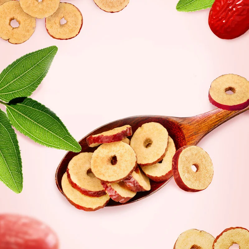  Замороженные засушенные даты сушеные кусочки jujube фрукты