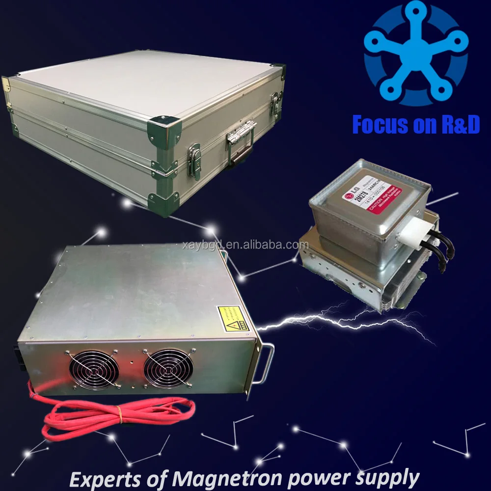2000w 2kw magnetron power generator for microwave dryers