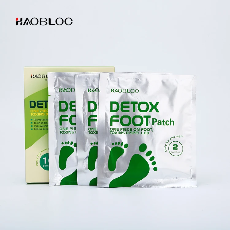 New Style Health Broadcast Bamboo/Wood Vinegar Detox Foot Patch