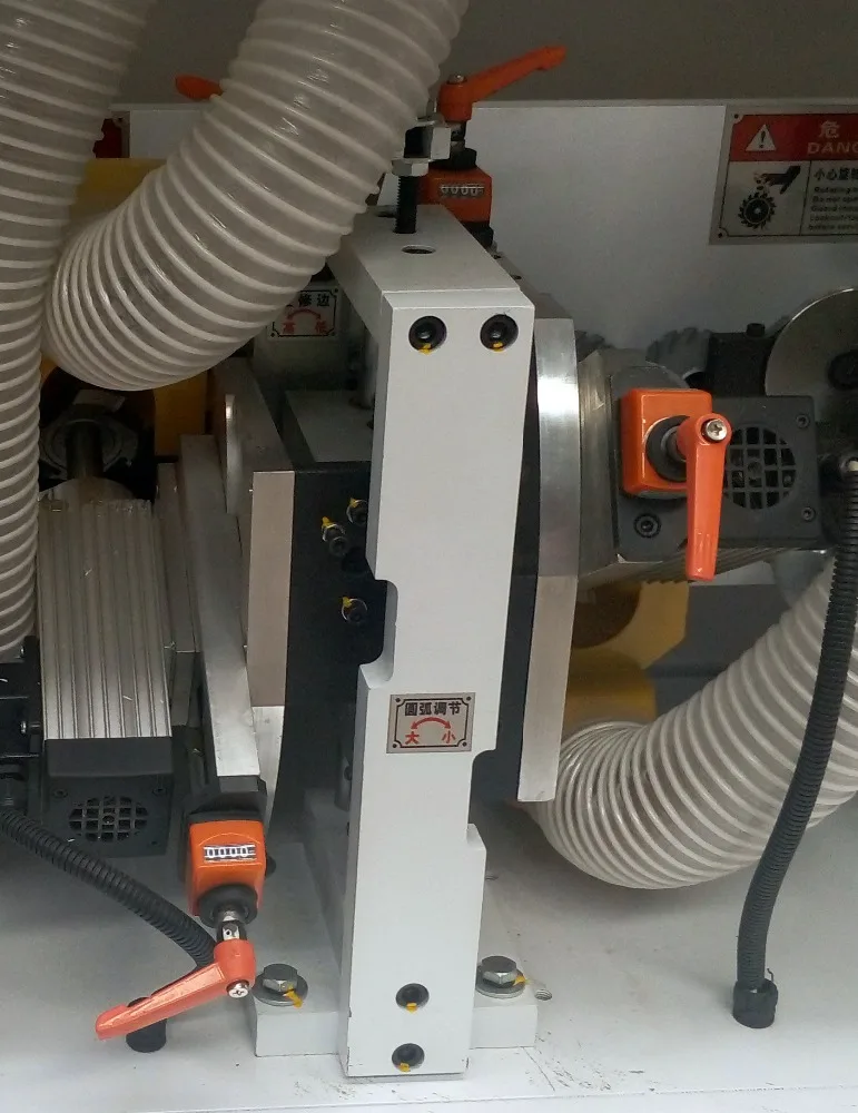 Woodworking H610D Automatic Profiling Unit PVC Edgebander Edge Banding Machine