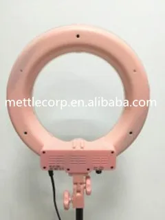 РС-18 Розовый Кольцо Света с Высоким ИНДЕКСОМ ЦВЕТОПЕРЕДАЧИ CRI ПРИВЕЛО использовать для макияжа и фотографии