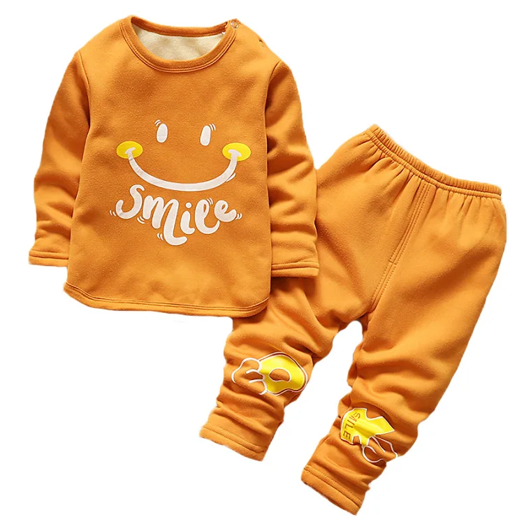 
 Комфортные кожаные двухсторонние бархатные детские длинные кальсоны из цельной шерсти термобелье с подогревом для маленьких мальчиков и девочек  