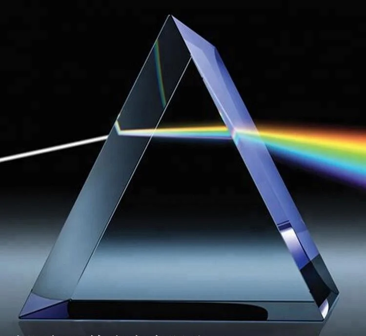 
custom triangular equilateral dispersing prism optical glass quartz prism  (60828041701)