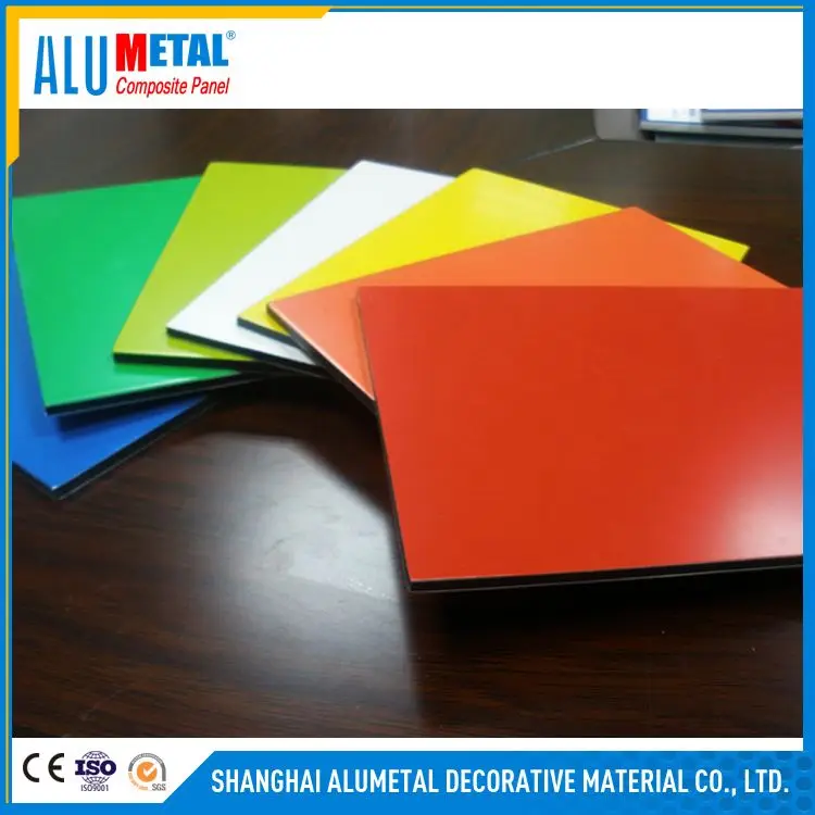 High Quality pvdf nano coating aluminium composite panel acp cork walls panels