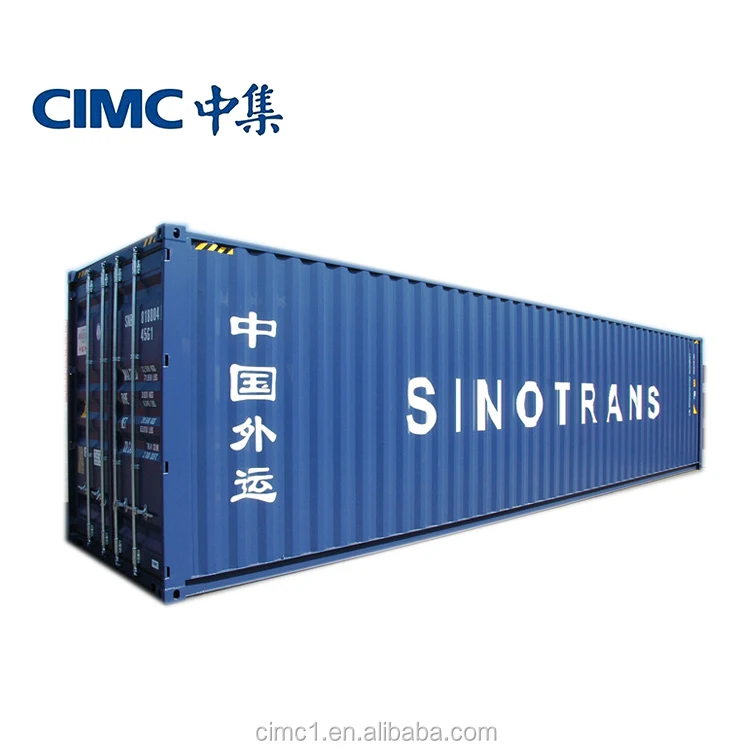 
CIMC 40ft HC dry cargo container 