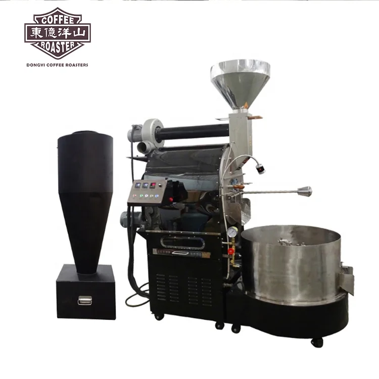 Promotion stainless steel material commercial 30kg coffee roaster machine