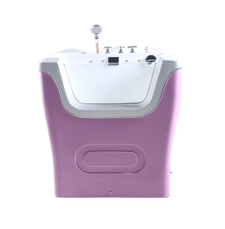 
NEW arrival small dog bathtub massage machine pet spa High quality professional acrylic dog bathtub transparent dense bubbles 