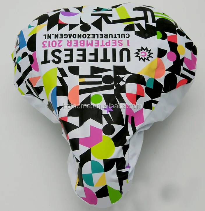 Симпатичный цветочный чехол для велосипеда