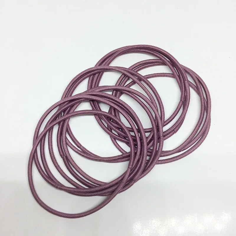 Elastic seamless connection hair rope for women and kids