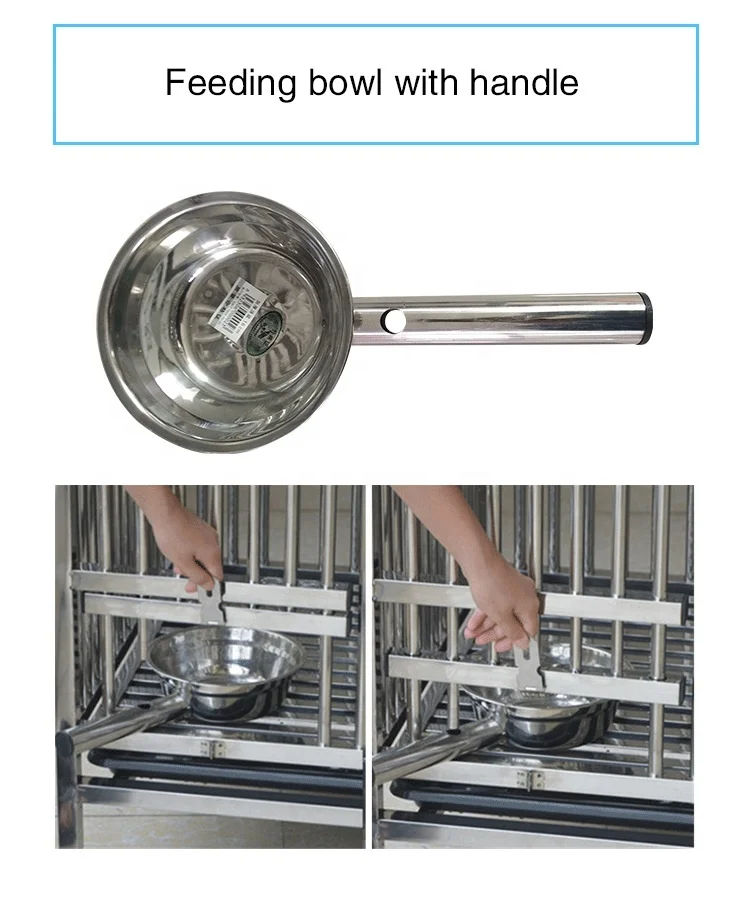 Large Heavy-Duty Cage Two-Door Indoor Outdoor Cat Crate Cage