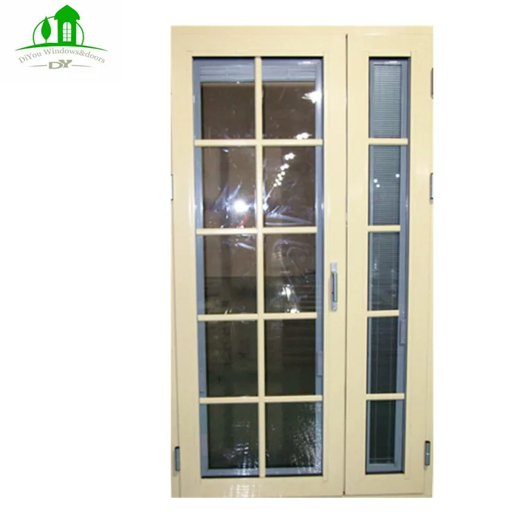 Factory Price Aluminum Glass Exterior French Door for Living Room