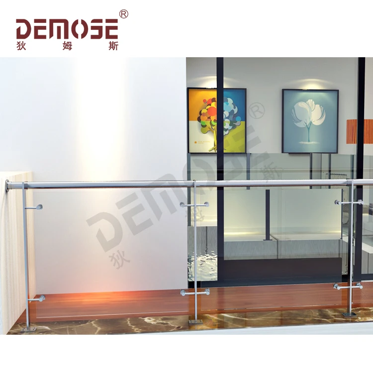 plexiglass escalier rampe handrail