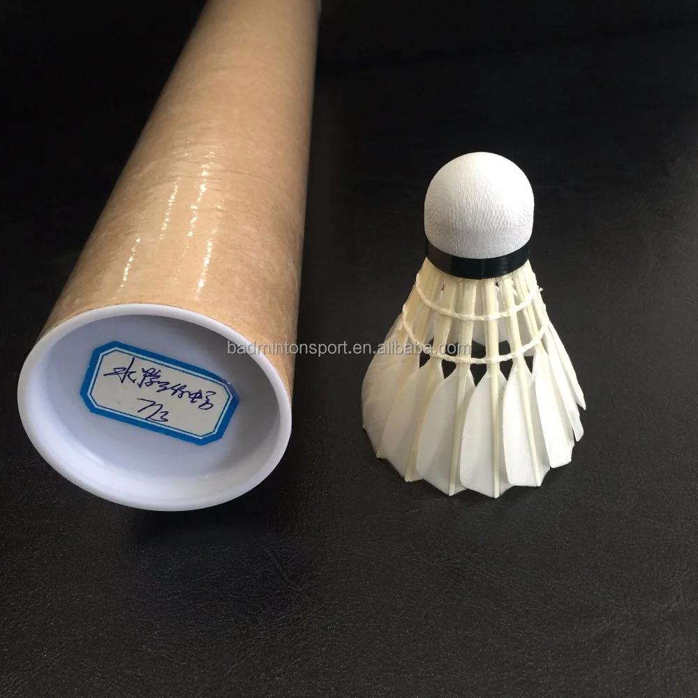 Most durable duck feather badminton shuttlecock OEM production -( AH-19)