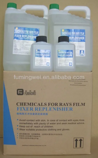 
Medical film photo-chemicals/ film processor/ wash ingredient developer and fixer 
