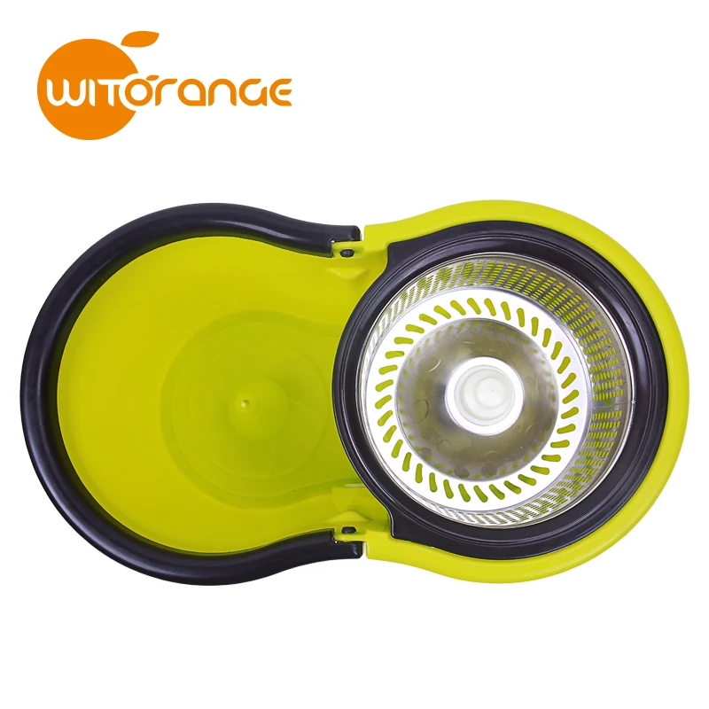 Clever Mop Microfibre Mop with cleaning Dual Bucket and  Wringer