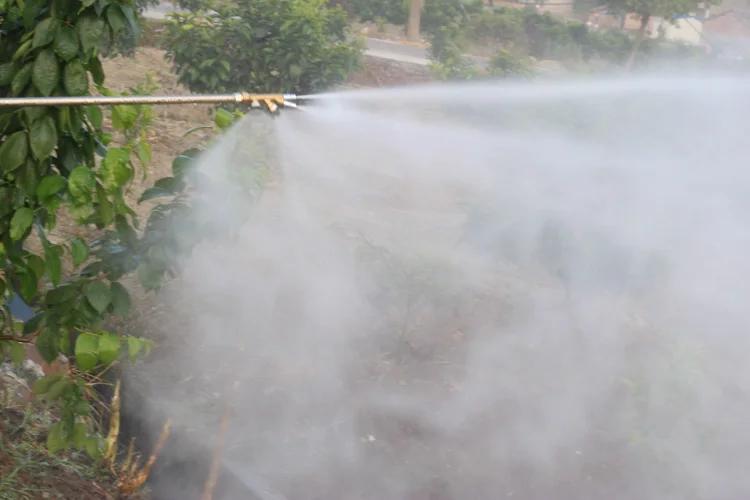 iLOT Metal Brass Agriculture High Pressure Water Spray Fine Mist Hose Nozzle for Agriculture Power Sprayer (A Grade)