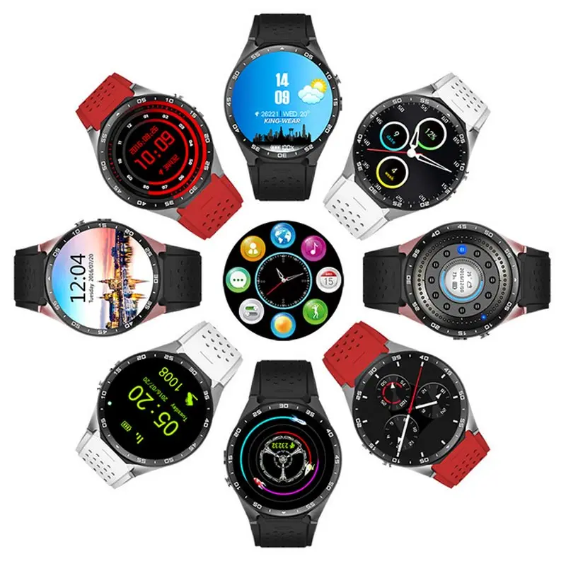 AinooMax smartwatch 3g kingwear kw88