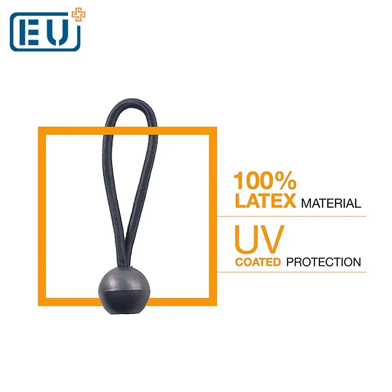 Wholesale Adjustable Elastic Bungee Straps Ball Ties Cord With Toggle Ball