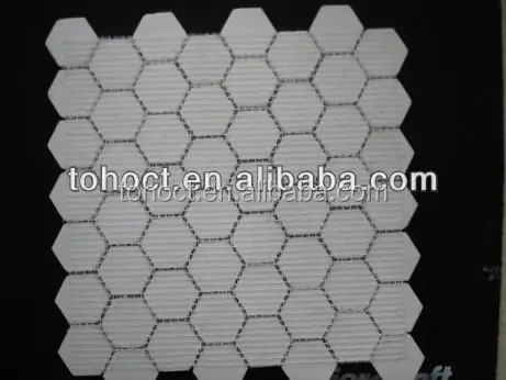 Керамическая Шестигранная плитка из алюминия Al2O3 99%