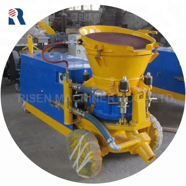 diesel engine shotcreting machine for dry or damp mix shotcreting /concrete spraying / guniting