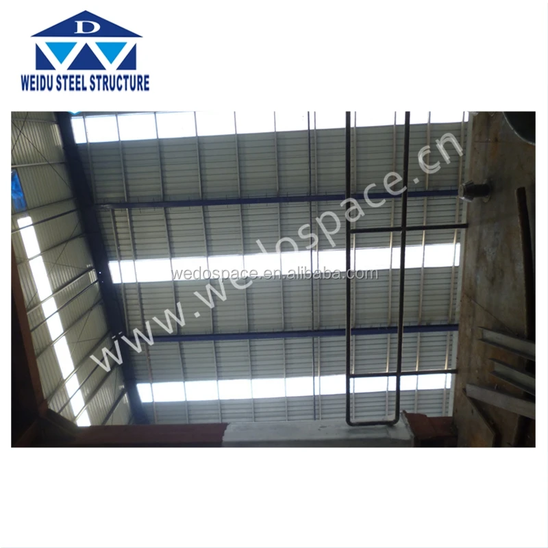 
High floor steel prefabricated workshop 