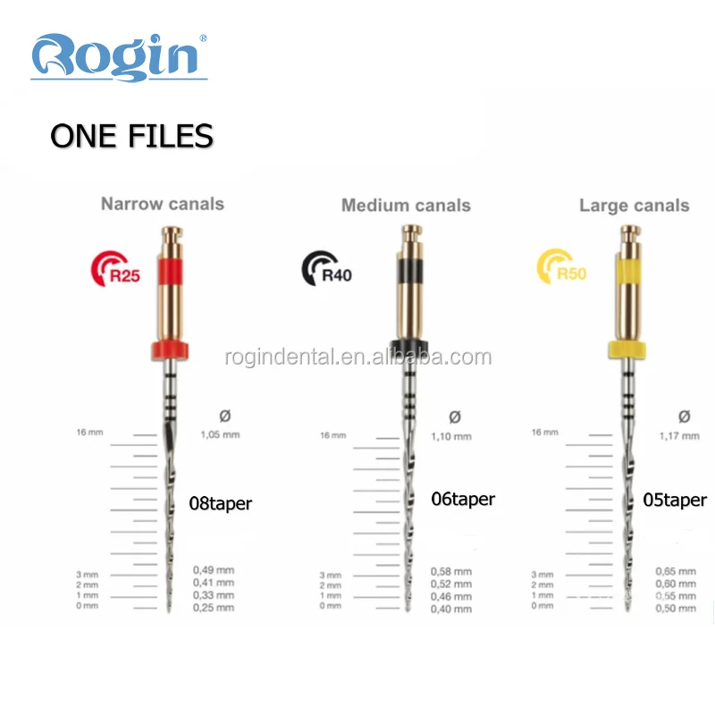dental consumables Dental Products Root Canal Niti Rotary Files for Endodontics