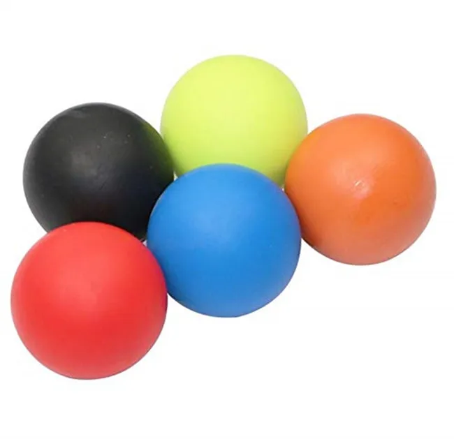 Yoga Massage Lacrosse balls with 6.4cm