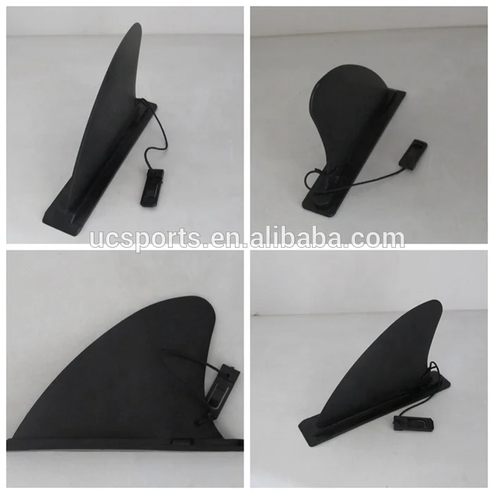 Removable Small Single Surf Fins for inflatable Stand up paddle board, inflatable surfboard Center fins
