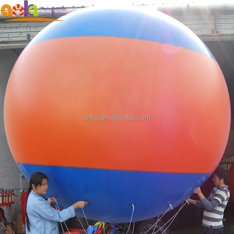 Giant floating plain color PVC inflatable balloons with cheap price