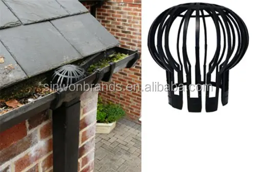 2 Pack Pipe Gutter Filters Drain House Downspou Prevent