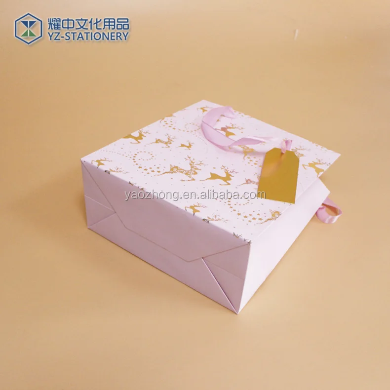 Wedding door gift bag , birthday gift paper bag with custom design