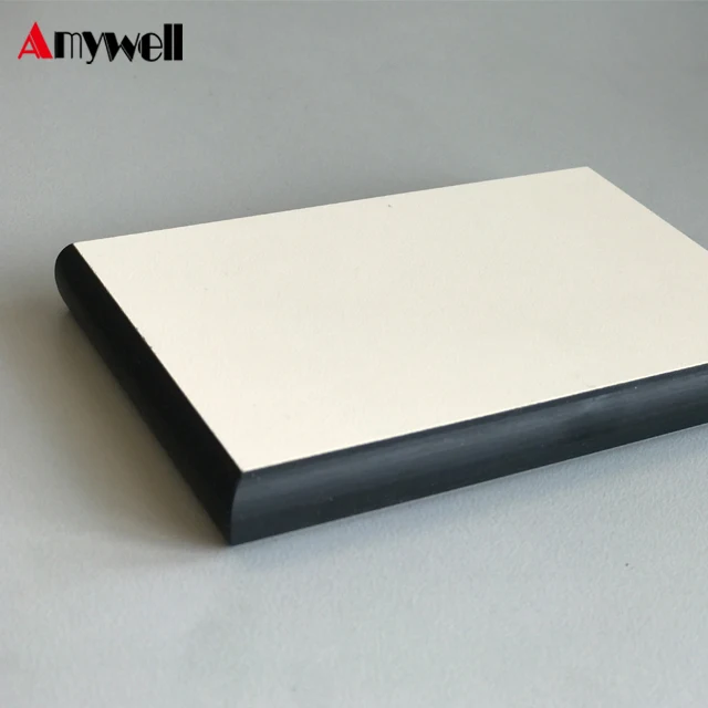 Amywell FREE SAMPLE 100% phenolic resin wooden solid color wear-resisting laminate sheets, 12mm laminate hpl