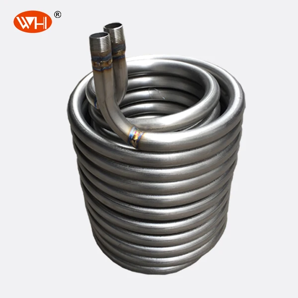 High Quality titanium serpentine for aquarium,refrigeration chilled water coils,spiral tube heat exchanger coil