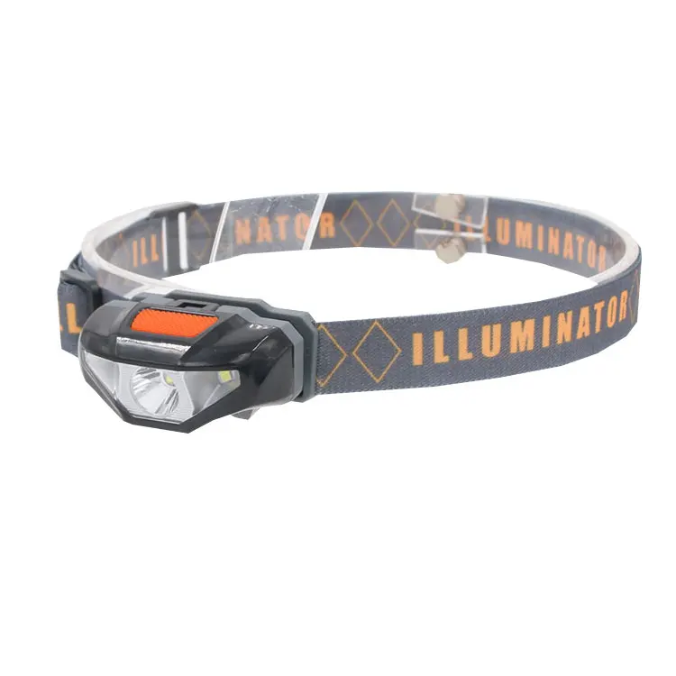 Lightweight mini portable led headlamp and headlight use 1xAA battery