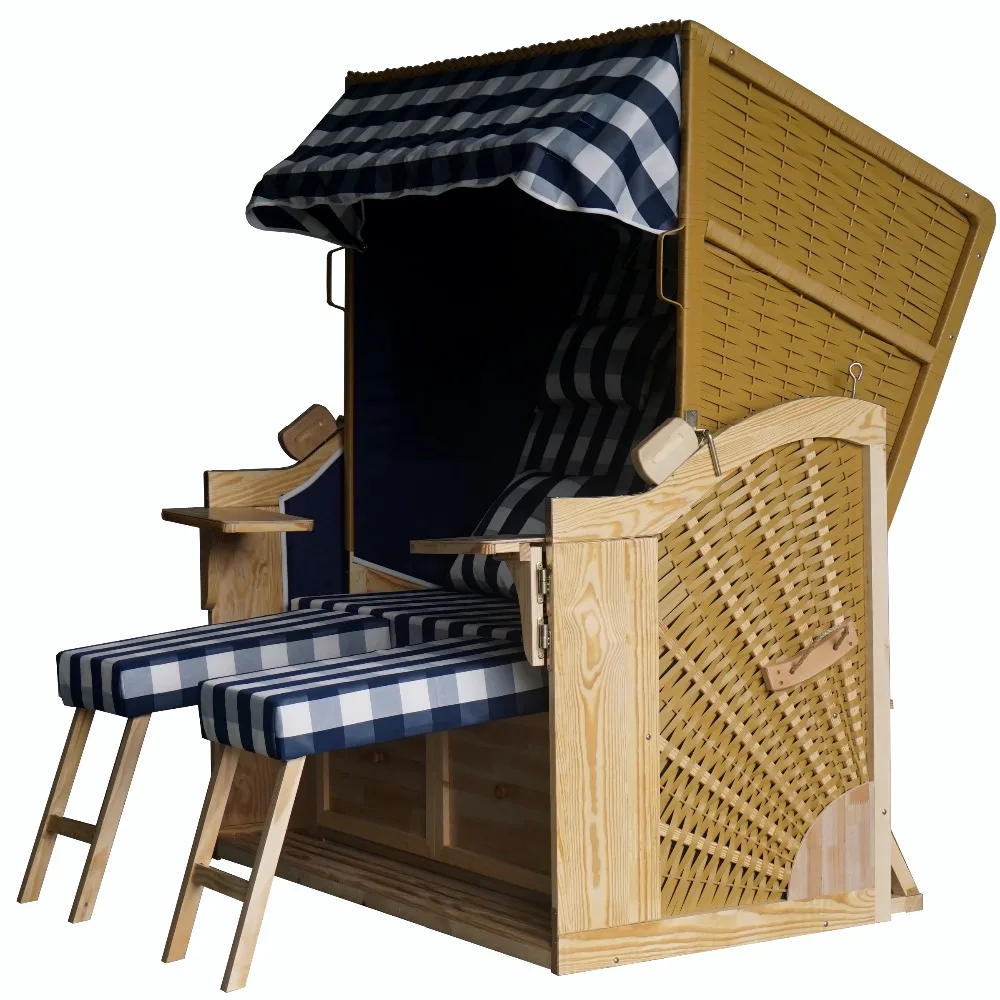 Немецкий пляжный стул Strand korb