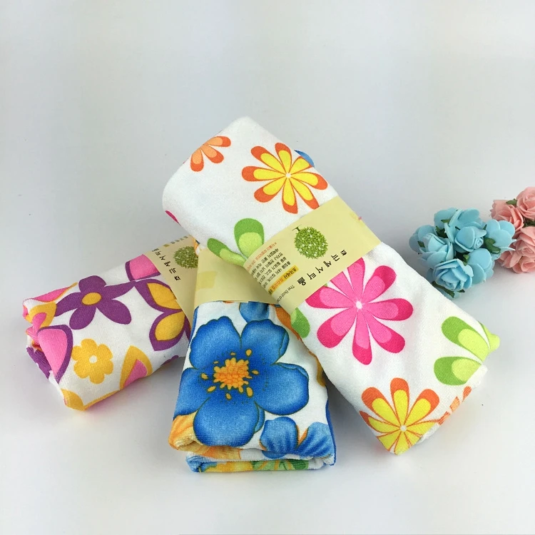 Cheap price microfiber kitchen towel tea towel custom microfiber towel