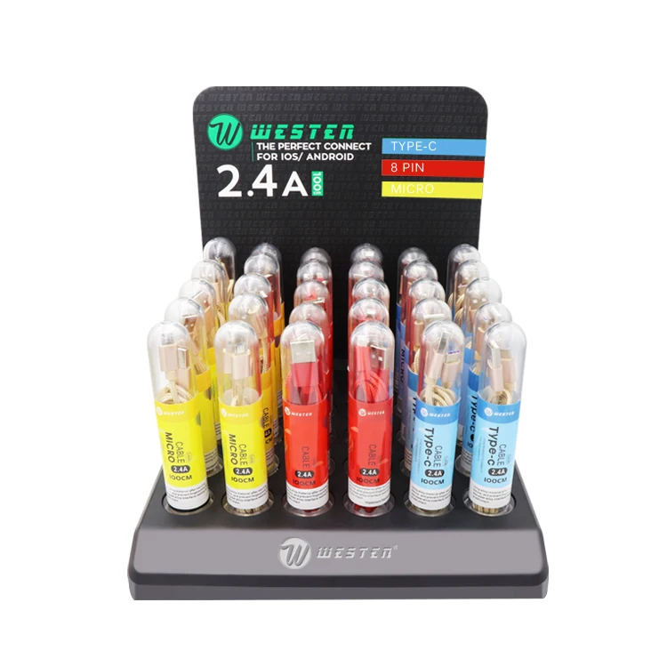  Нейлоновый плетеный кабель для мобильных телефонов с дисплеем упаковка аксессуары 8 контактов Тип C micro usb передачи данных быстрая зарядка