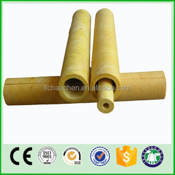 High Temperature Insulation Glass wool Rock Wool pipe insulation