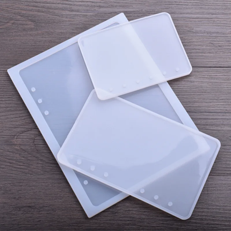 DIY notebook silicone resin mold A7 A6 A5 for notebook cover