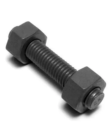 ASTM A193 gr B7 thread rod stud bolt 2H nut 1/4 3/8 5/16 7/8 1/2 3/4