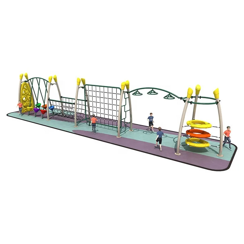 Playground Physical Training Climbing Slide Game Structure Sets Preschool Amusement Park Outdoor Children Plastic Playground