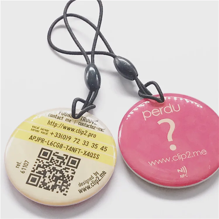 iso14443a 13.56mhz custom qr code rfid epoxy 213 nfc tag