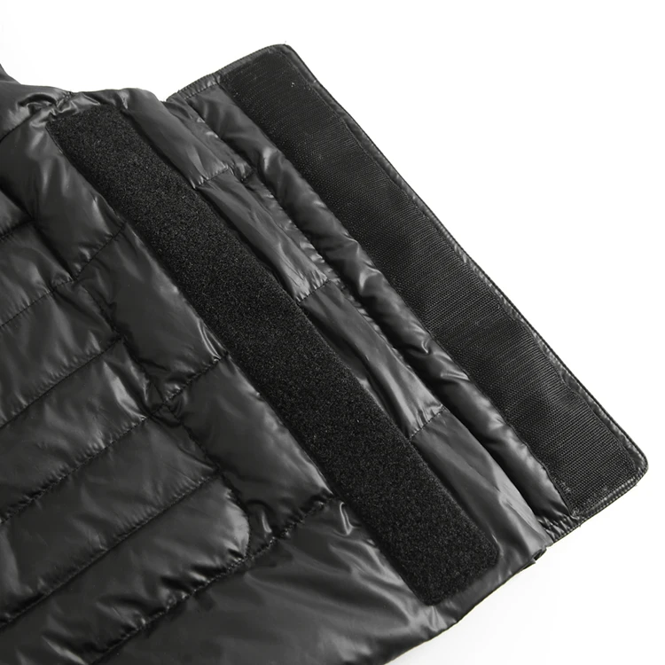 Черная теплая куртка с принтом на заказ, мужской зимний пуховой жилет/женский зимний жилет