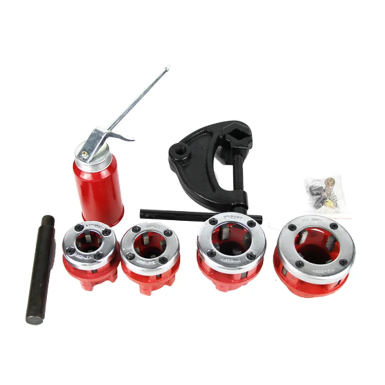 Portable Electric Pipe Threader Easy-Operated Portable Pipe Thread Tool Electric Pipe Threading Machine
